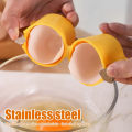 Egg Opener & Easy-Clean Egg Shell Separator – Quick Yolk Divider Tool with Secure Lid | Durable BPA-Free Plastic Design for Effortless Egg Cracking, Peeling & Separating | Must-Have Kitchen Gadget for Cooking & Baking. 