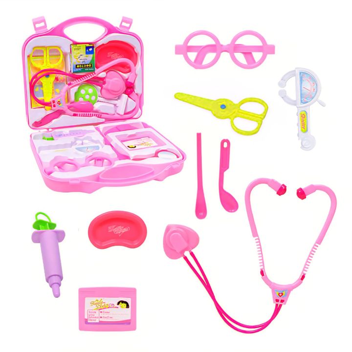 Kids%20Doctor%20Play%20Set%20with%20Portable%20Suitcase%2015PCS%20Pretend%20Play%20Medical%20Kit%20for%20Toddlers%20Educational%20Toy%20Doctor%20Toy%20Playset%20Doctor%20Tools%20for%20Role%20Play%20Fun%20Including%20Stethoscope%20and%20Syringe%20Creative%20Learning%20Doctor%20Kit%20Doctor%20Set%20for%20Boys%20and%20Girls%20-%20Image%204