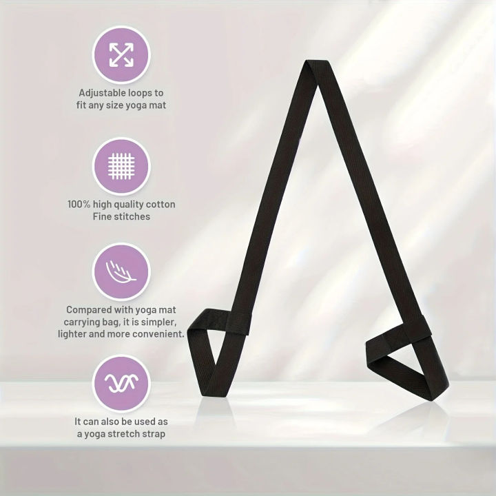 Adjustable%20Yoga%20Mat%20Storage%20Strap%20with%20Thickened%20Carrier%20-%20Multi-Purpose%20Fitness%20Strap%20Suitable%20for%20Yoga%20Mats,%20Gym%20Eq%20-%20Image%203