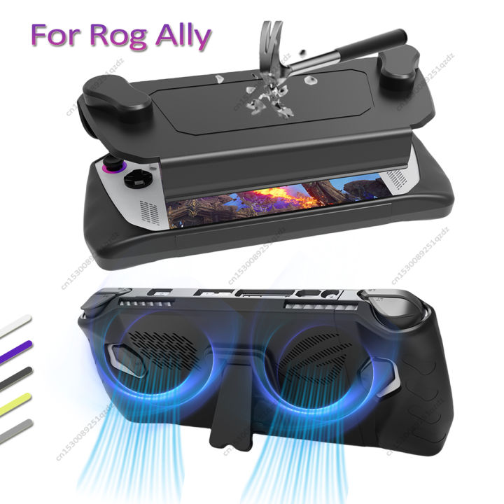 Upgraded Case Cover For  ROG Ally Console,Hard Removable Protective Cover Cooling Sleeve With Bracket Game Accessories New