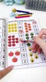 64-Page Interactive Preschool Math Workbook: Number Tracing, Addition and Subtraction Exercises - Early Education Activities for Children over 3 Years Old, Preparatory Course, for Home or Classroom Use - Educational Book for Number Recognition and Basi.... 