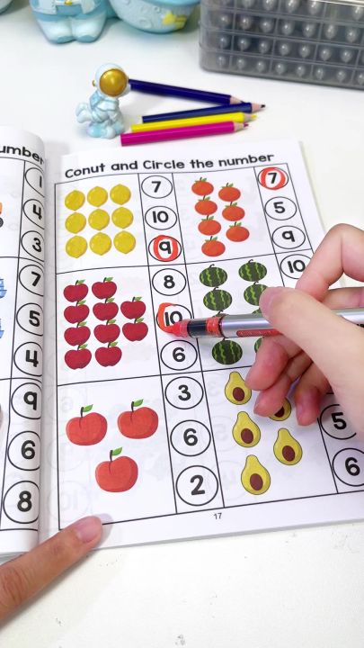 64-Page%20Interactive%20Preschool%20Math%20Workbook:%20Number%20Tracing,%20Addition%20and%20Subtraction%20Exercises%20-%20Early%20Education%20Activities%20for%20Children%20over%203%20Years%20Old,%20Preparatory%20Course,%20for%20Home%20or%20Classroom%20Use%20-%20Educational%20Book%20for%20Number%20Recognition%20and%20Basi...%20-%20Image%204
