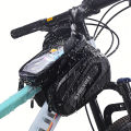Mountain Bike Front Beam Bag, Mountain Bike Double Bag, Mobile Phone Bag, Upper Tube Bag, Waterproof Saddle Bag, Cycling Equipme. 