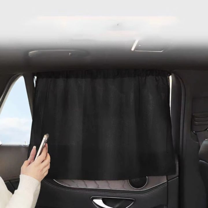 Black%20Suction%20Cup%20Curtain%20UV%20Protection%20Universal%20Side%20Window%20Car%20Window%20Sunshade%20Cover%20for%20Kid%20Baby%20Children%20Sunshade%20Summer%20-%20Image%204