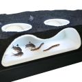Multifunctional Aquarium Underground Tunnel Cave Curve Fish Tank Decoration Two Hole Fish Tank Decor Under Gravel Tunnel. 