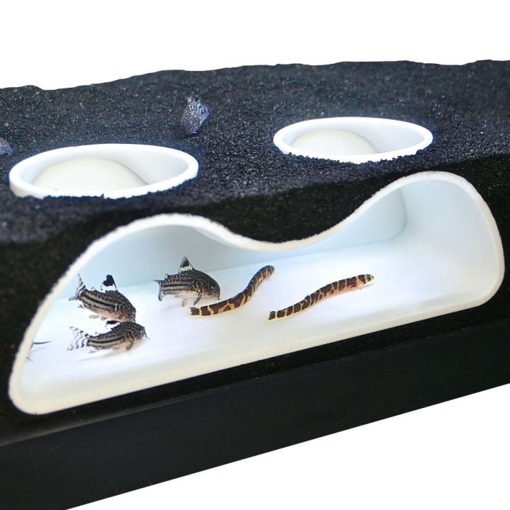 Multifunctional%20Aquarium%20Underground%20Tunnel%20Cave%20Curve%20Fish%20Tank%20Decoration%20Two%20Hole%20Fish%20Tank%20Decor%20Under%20Gravel%20Tunnel%20-%20Image%202
