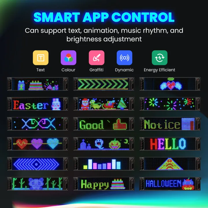 Programmable%20LED%20Sign,%2015"x4"%20Flexible%20LED%20Scrolling%20Digital%20Display,%20Smart%20APP%20Control%20Custom%20Text%20Pattern%20Animation,%20LED%20Matri%20-%20Image%206