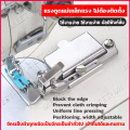 Latest version of G13 magnetic cloth block no nut fixing cloth block sewing machine/guillotine machinery dy industrial sewing machine. 