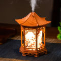 New small pavilion humidifier night light home Chinese style, home office humidifier USB portable water supplement car.
