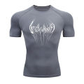 Men's Running Sport Quick Drying T-shirts Sportswear Men Compression Fitness Tops Tee Athletic Gym Workout Shirts Men. 