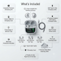 Waterproof Bluetooth TWS Earbuds, Wireless Bluetooth Headphones with Stereo Sound & Sweat-Resistant Sports Design. 