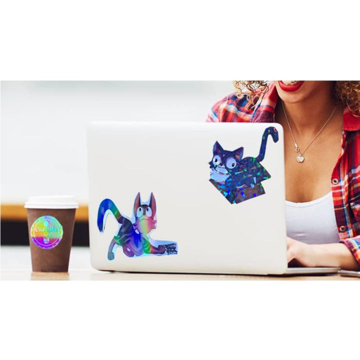 50%20Sheets%20Rainbow%20Size:%202.9X%204.1%20Inch%20Holographic%20Sticker%20Paper%20Glitter%20Clear%20Holographic%20Overlay%20Cold%20Laminating%20Film%20-%20Image%205