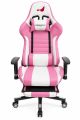 Cute Pink Gaming Chair. 