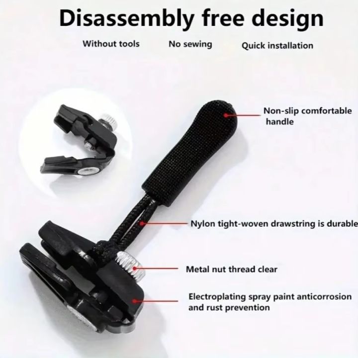 3-60Pcs%20Universal%20Zipper%20Repair%20Kit%20Quick%20Instant%20Detachable%20Zipper%20Head%20Replacement%20Zipper%20Slider%20Pull%20for%203%20Different%20Size%20-%20Image%202