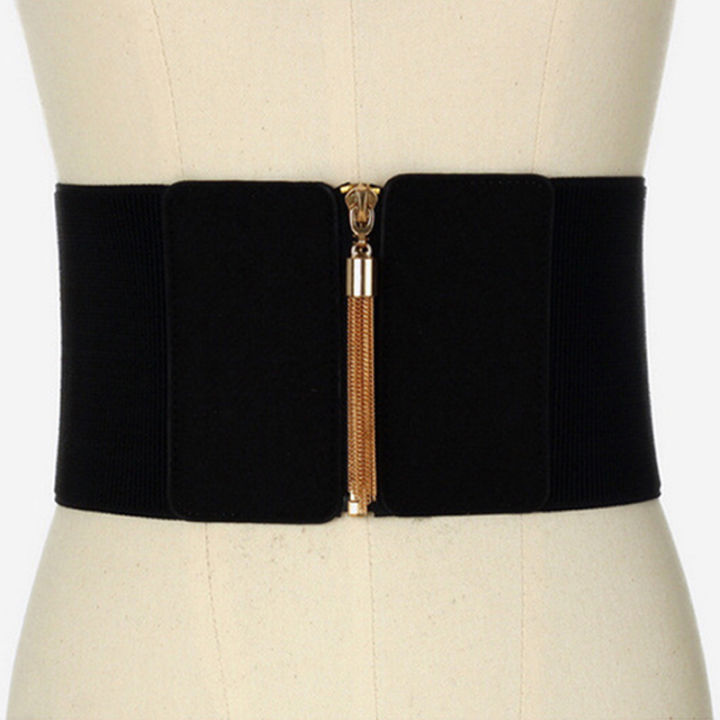 Wide%20Plus%20Size%20Female%20Corset%20Belt%20Ladies%20Designer%20Belts%20For%20Women%20High%20Quality%20Big%20Stretch%20Cummerbunds%20Elastic%20Waistband%20Gold%20-%20Image%202