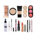 12 Wedding Makeup Deals Foundation + Concealer + Fixer + Highlighter + Eyebrown. 