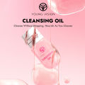 YOUNG VISION 5pcs/10pcs Cleansing oil Rose Flower Makeup Remover Oil Mild Non-irritating Pore Cleansing Makeup Remover Set. 