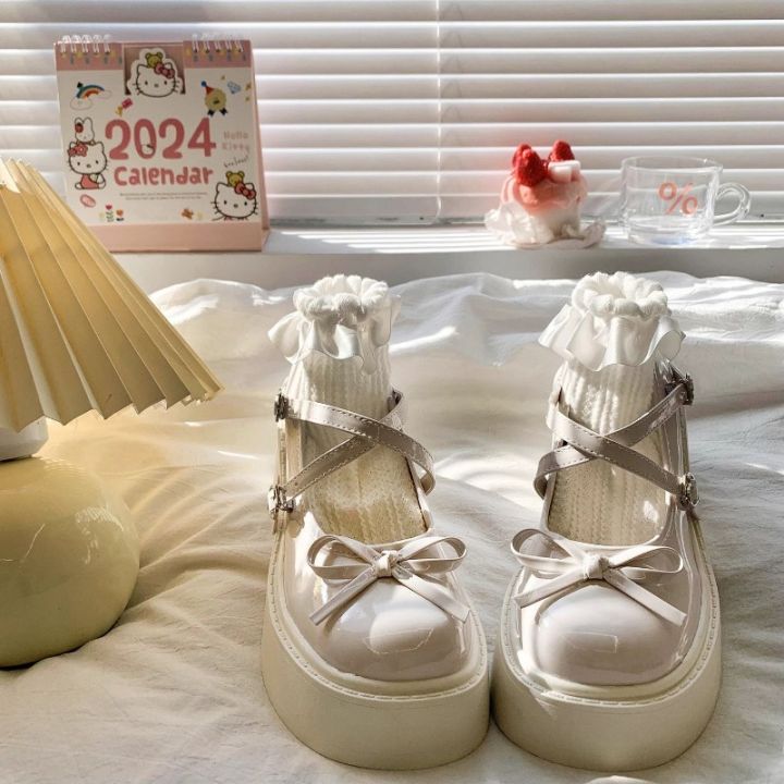 Women's%20Spring%20Round%20Toe%20Pumps%20Chunky%20Heel%20Mary%20Janes%20Shoes%20Platform%20Shoes%20for%20Women%20Dress%20Students%20Women's%20Lolita%20Heeled%20Shoes%20-%20Image%203