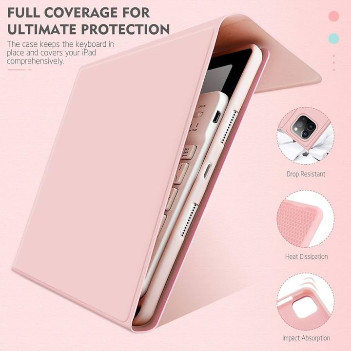 Keyboard%20Case%20for%20iPad%20Pro%2011%20inch%202022/2021/2020%20(2nd/3rd/4th%20Generation)%20with%20Detachable%20Wireless%20Keyboard,%20iPad%20Pro%2011%20inch%20case%20with%20Keyboard%20and%20Pencil%20Holder,%20Pink%20-%20Image%207