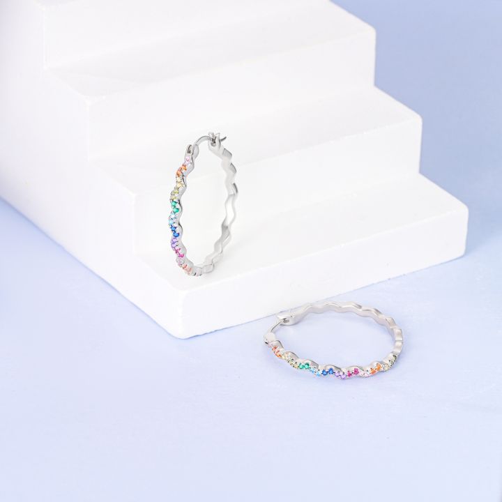925%20Sterling%20Silver%20Earring%20For%20Woman%20Pendientes%20Original%20Hoop%20Earring%20Star%20Cherry%20Heart%20Fashion%20Jewelry%20-%20Image%205