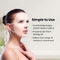 3D Silicone Mask Cover Fixed Mask Tool Ear Hanging Mask for Moisturizing Face Reusable Firming Facial Tool.