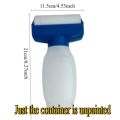 Reusable paint roller brush, wall repair and decoration tool, refillable bottle dispenser, container only, without paint. 
