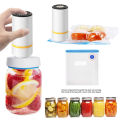 Universal Mason Jar Sealer Vacuum Kit BAP Free Vacuum Sealing Machine Food Storage Wear-Resistant for Wide Mouth Kitchen Gadgets. 