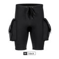 Men Wetsuit Shorts 3mm Neoprene Diving Shorts with Pocket Man Surfing Pants for Water Sports Swimming Snorkeling Boating Scuba. 
