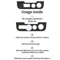 Phone Front Camera Cover Webcam Cover For iPhone 13 12 11 Pro Max Mini XS XR MAX X Camera Lens Protector Phone Protect Privacy. 