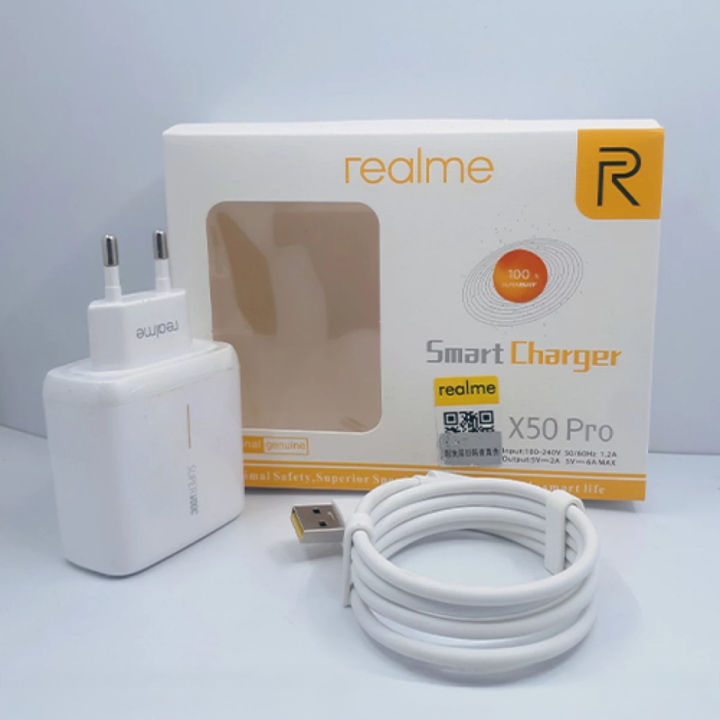 Realme 65W SuperDart USB Type C Fast Charger Power Adapter
