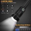 P90 Rechargeable LED Flashlight Torch. 