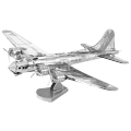 Plane 3D Metal Puzzle Model Kit DIY Laser Cut Puzzles Jigsaw Toy For Children. 