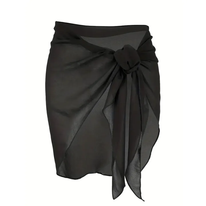 Women%20Short%20Sarongs%20Swimsuit%20Coverups%20Beach%20Bikini%20Wrap%20Sheer%20Short%20Skirt%20Chiffon%20Scarf%20Cover%20Ups%20for%20Swimwear%20-%20Image%207