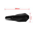For 7/8" 22mm 1 1/8" 28mm Motorcycle Handle Protector Handlebar HandGuards Shield Scooter Windproo HandGuards Protection Gear. 