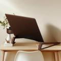 {YY30} 1 Set Foldable Wooden Laptop Stand - Adjustable Ergonomic 12° Angle With Cooling Design For Notebook Tablet. 