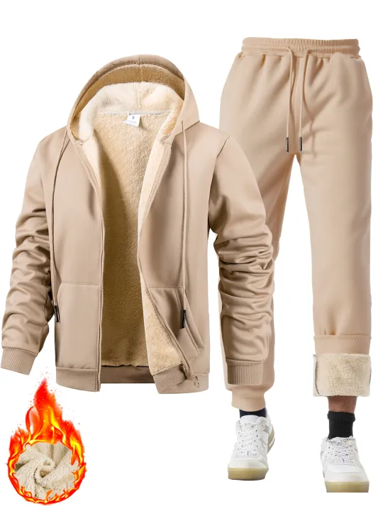 Men's%20Suit%20Two-Piece%20Tracksuit%20Plush%20Thickened%20Warm%20Sports%20Jacket+Trousers%20Sports%20Suit%20Winter%20Outdoor%20Casual%20Hoodie%20Sportswear%20-%20Image%203