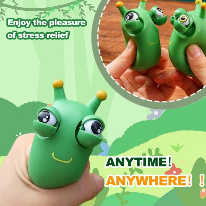 Cute%20Green%20Slug%20Shaped%20Squeeze%20Fidget%20Toy%20Pop%20Eye%20Tactile%20Calming%20Anxiety%20Relief%20Indoor%20Table%20Holiday%20Decor%20%20Supply%20Kit%20-%20Image%204