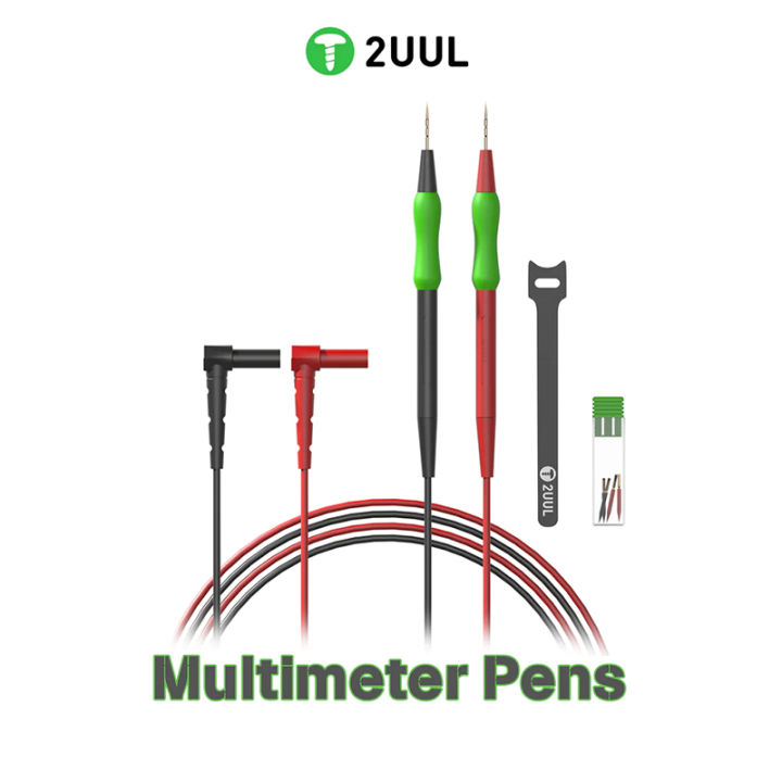 Multimeter Pens with Dust Protection Plug 2UUL MT01 High Voltage ...