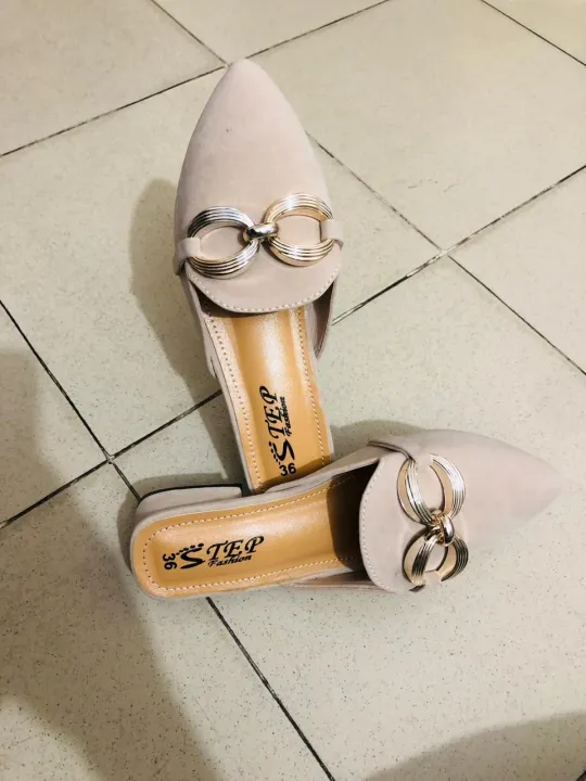 Pamp%20Design%20Gorgeous%20Girls%20Shoes%20-%20Exclusive%20Design%20Ladies%20Semi%20Heel%20Sandals%20-%20Womens%20First%20Choice%20Chain%20Design%20Half%20Lofar%20Style%20Slim%20Heel%20Shoes.%20Girls%20Korean%20Fashionable%20Half%20Cover%20Sandal%20-%20Image%207