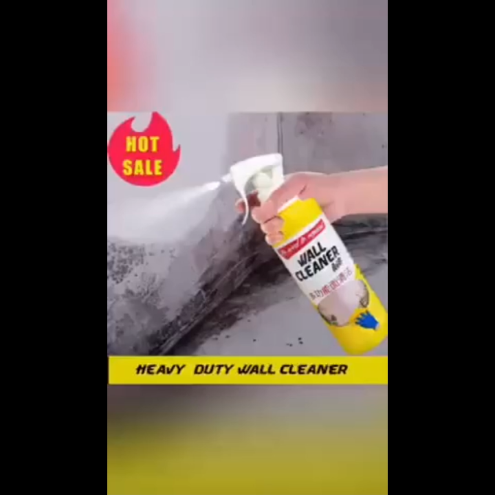 Heavy Duty Wall Cleaner Spray for Instant Removal of Stains, Glue, Paint, Pencil Marks – No-Repaint Cleaning Solution
