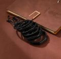 6Pcs Set Men's Vintage Braided Cowhide Bracelet Multi-layer Leather Bracelet For Men's And Boy's. 