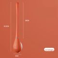 Long Handle Toilet Brush Mild Material Wall Mounted Easy Cleaning Bathroom Toilet Brush. 