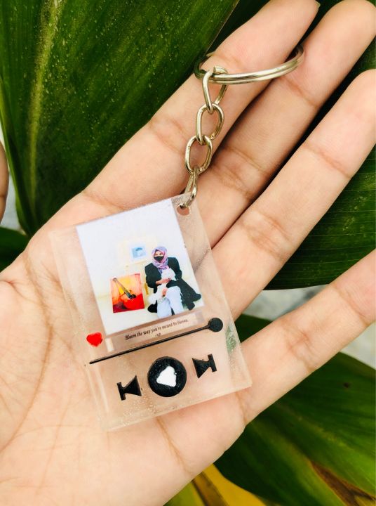 Customised Spotify playlist Keychain