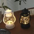 Led Light-emitting Retro Lantern Christmas Hanging Spherical Lights Party Acrylic Antique Led Lamp Hurricane Wall Hanging Led String Light Holder For Wall Home, Lobby, Drawing Room, Living Room, Bedroom, Restaurant, Wall Decor. 