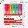 FOSKA Neon Gel Pen 6/12 Pcs/set. 