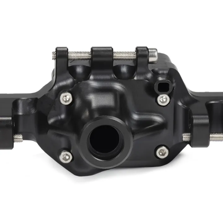 Machined%20Black%20Brass%20Weight%20TRX4%20Portal%20Axle%20Drive%20Housing%20Steering%20Knuckle%20Caster%20Blocks%20for%201/10%20RC%20Crawler%20TRX6%20LCG%20Upgrade%20-%20Image%206