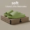 Men's EVA home bathroom anti slip slippers. 