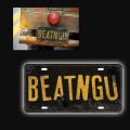 Jeepers Creepers BEATNGU Embossed License Plate Replica Vintage Distressed Style Prop Car Number Tag Memorabilia 12x6 Inch. 