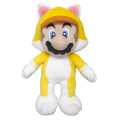 Little Buddy Cat Mario 10″ (25.5 cm) Plush Toy – Super Mario Soft Stuffed Doll, Yellow Cat Suit Edition. 