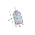 Cute Graffiti Card Holder Bus Card Transparent PVC  Photocard Case Student School Meal Card Protector. 